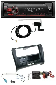 Автомагнитола для Audi TT (2006–2014) Pioneer 1-DIN USB DAB MP3 AUX Quadlock для активной аудиосистемы