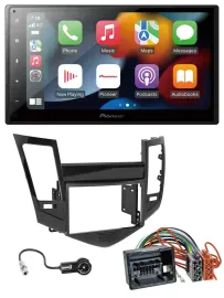 Автомагнитола для Chevrolet Cruze (с 2009) Pioneer 2 DIN, DAB, Bluetooth, USB, MP3