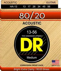 Струны для акустической гитары DR HA-13 Medium Heavy 13-56