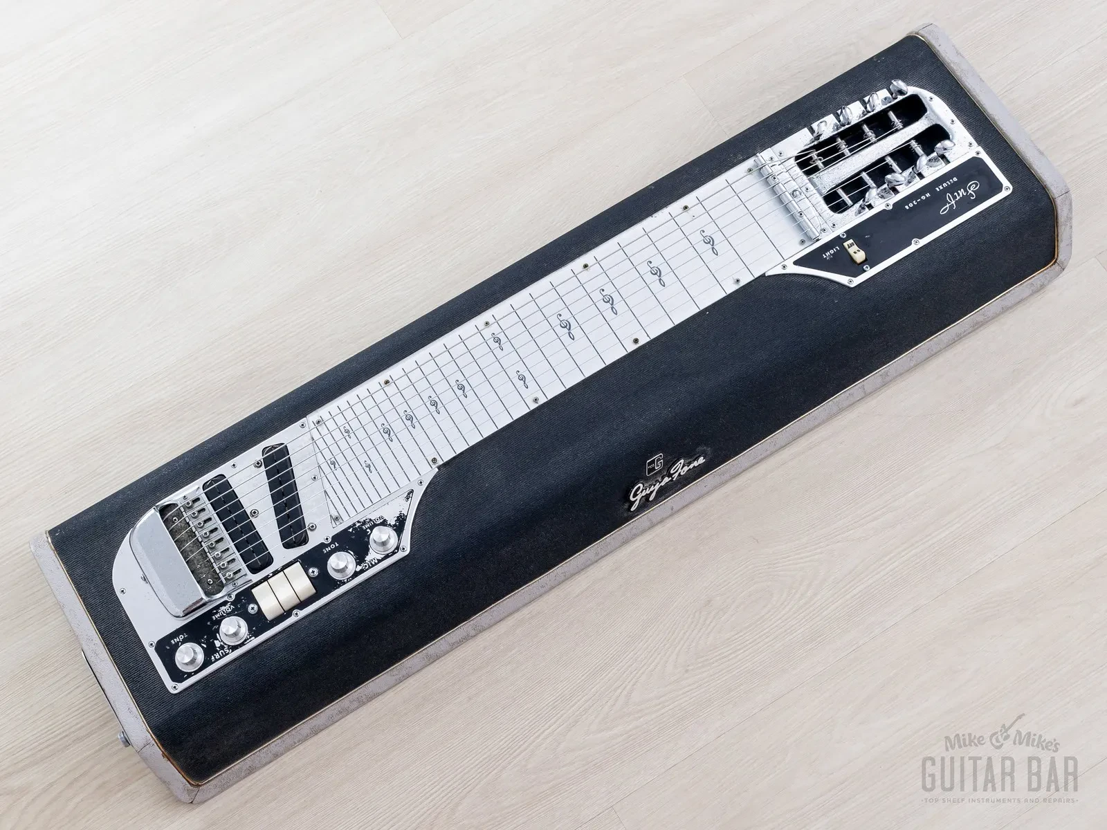 1967 Guyatone Surf Deluxe HG-208 Vintage 8-String Lap Steel, Japan