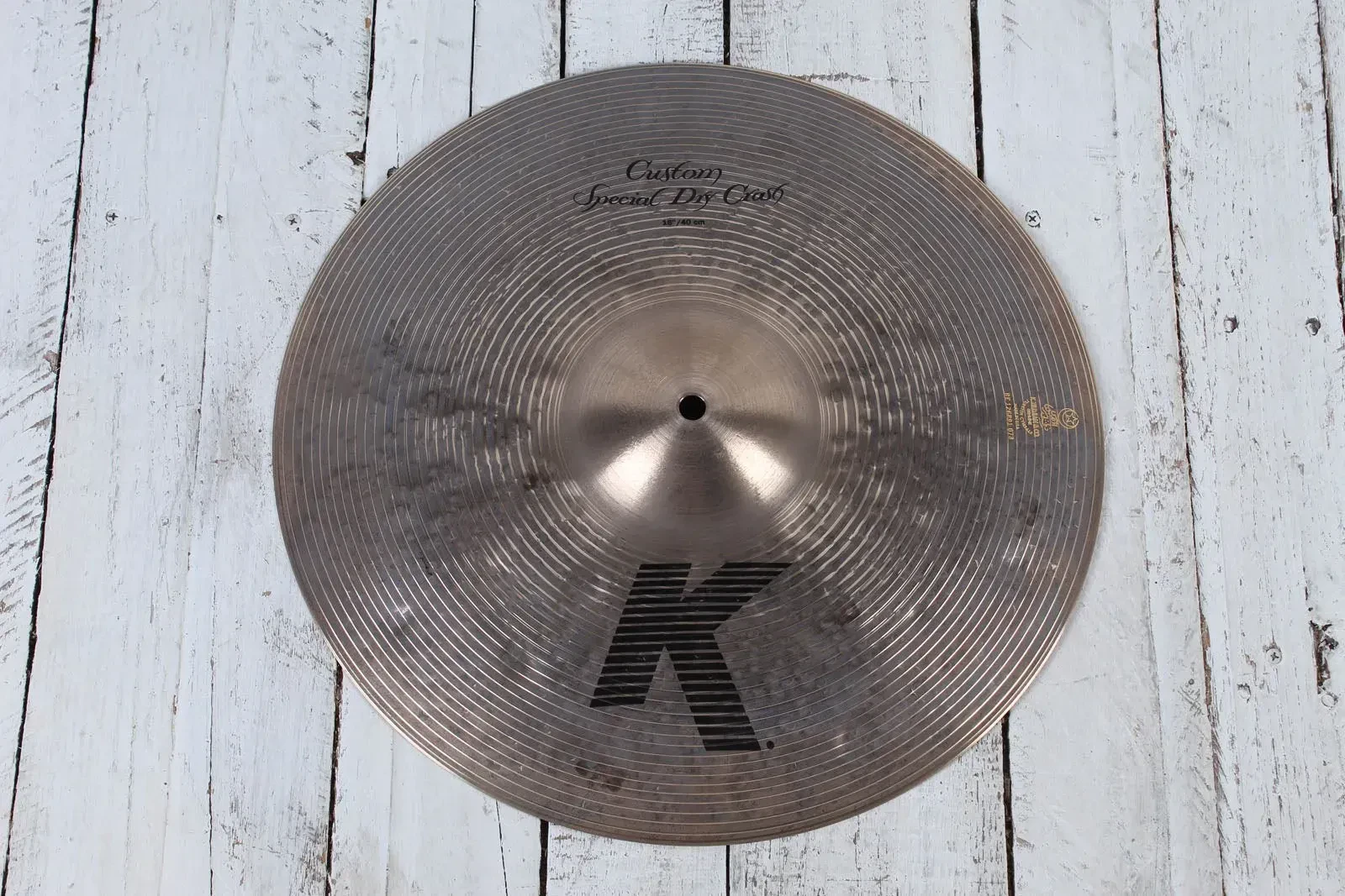 Тарелка барабанная Zildjian 16" K Custom Special Dry Crash