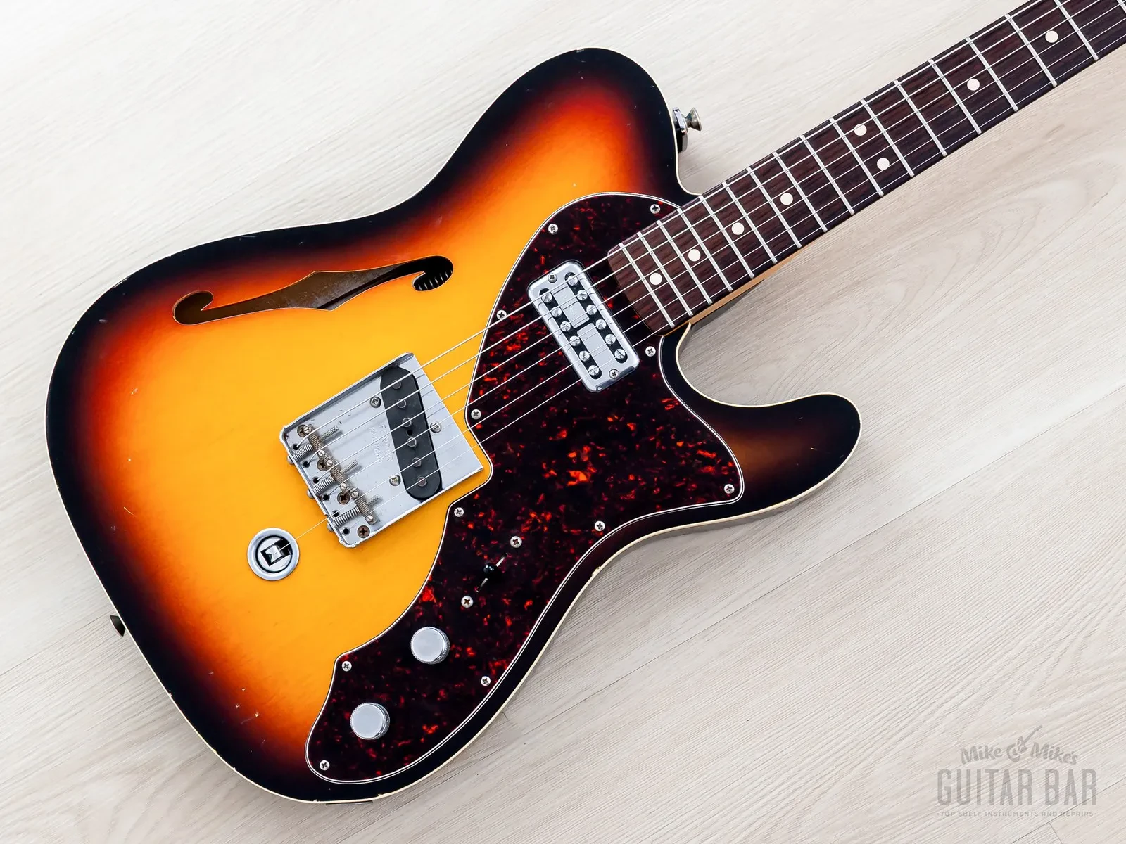 2018 Fender Custom Shop Masterbuilt 1963 Telecaster Thinline B-Bender w/ Case