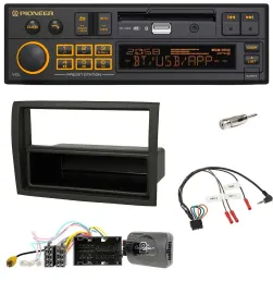 Автомагнитола Pioneer DAB USB Bluetooth для Citroen Jumper 2014–2021, черная