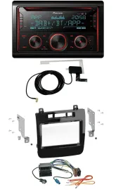 Автомагнитола для VW Touareg (2010–2014) Pioneer 2DIN, MP3, DAB, USB, CD, Bluetooth