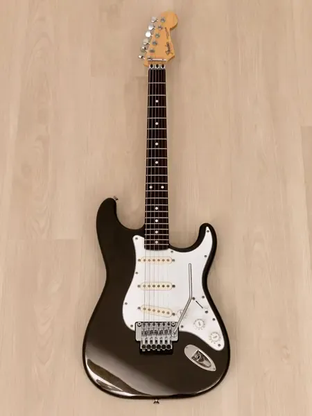 Электрогитара Fender Contemporary Stratocaster ST-362F SSS Black Sparkle w/case Japan 1989