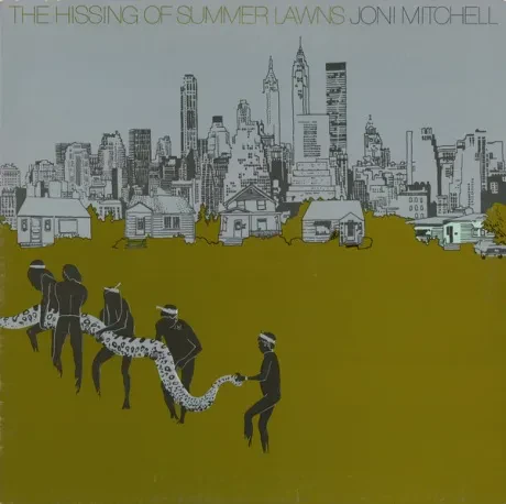 JONI MITCHELL - The Hissing Of Summer Lawns (LP , Used)