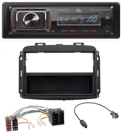 Автомагнитола JBL SD/AUX/MP3/USB/Bluetooth для Fiat 500L (с ISO, с 2012)