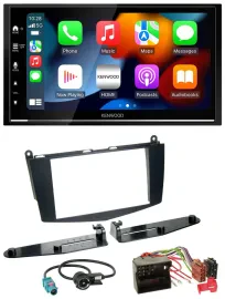 Автомагнитола для Mercedes C‑Class (2007–2011) Kenwood 2-DIN, DAB, USB, Bluetooth, MP3