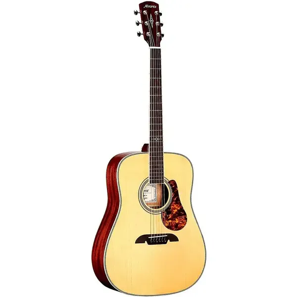 Электроакустическая гитара Alvarez MD60E Herringbone Dreadnought Natural