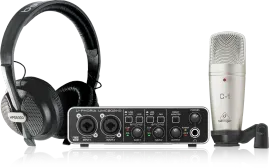 Комплект для подкастов Behringer U-Phoria Studio Pro (набор, UMC202HD, C-1, HPS5000)