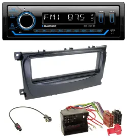 Blaupunkt MP3 Bluetooth USB AUX Autoradio für Ford Mondeo S-Max 07-14 schwarz