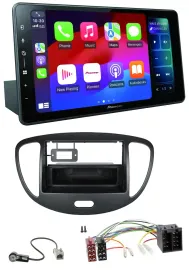Pioneer Bluetooth DAB MP3 USB Autoradio für Hyundai i10 (2008-2013) schwarz