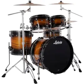 Ударная установка Ludwig Maple Exotic Studio Shell Pack 22x16", 10x7", 12x8", 16x16" Gold Burst (набор, 4 шт.)