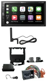 Pioneer USB 2DIN Bluetooth DAB MP3 Autoradio für Chevrolet Cruze ab 16 Klavierla