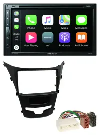 Pioneer DVD 2DIN MP3 DAB Bluetooth USB Autoradio für SSangYong Korando ab 2013