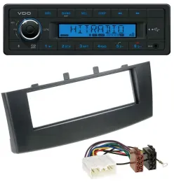 VDO AUX Bluetooth USB MP3 Autoradio für Mitsubishi Colt (ab 2009)