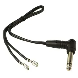 Fender Internal Speaker Cable with 1/4" Right Angle Plug for Amplifiers, 13.5"