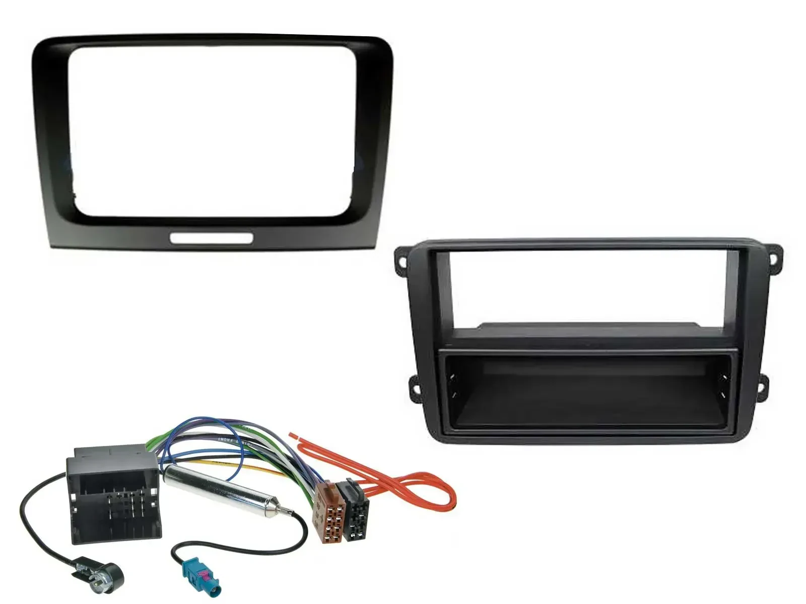 Radioeinbauset DIN Autoradio für Skoda Superb (2008-2015)