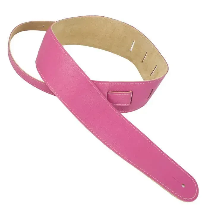 Ремень для гитары Henry Heller HCAP2-HPK Garment Leather Pink