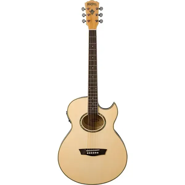 Электроакустическая гитара Washburn EA20 Mini Jumbo Natural