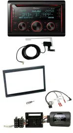 Автомагнитола Pioneer 2-DIN DAB USB CD Bluetooth для Citroen C2/C3/Berlingo