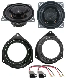 Dietz 80Watt 10cm 2-Wege Lautsprecher für Opel Astra Corsa Ablage Heck Hecktür A