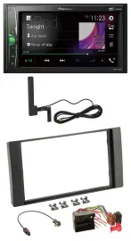 Pioneer MP3 DAB AUX 2DIN Bluetooth Autoradio für Ford Focus C-Max S-Max Galaxy 0
