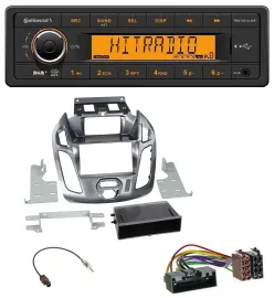 Continental 1DIN DAB MP3 AUX USB Autoradio für Ford Transit Connect 2012-2018 Di