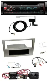 Pioneer DAB CD Lenkrad USB Bluetooth Autoradio für Opel Corsa D satin-stone 09-1