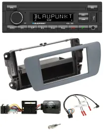 Blaupunkt USB DAB Bluetooth Lenkrad Autoradio für Seat Ibiza conemaragrau
