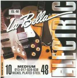 Струны для электрогитары La Bella EL-M Electric 10-48