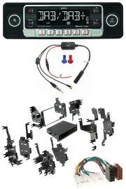 Dietz MP3 DAB Bluetooth USB Autoradio für Toyota RAV-4 Celica MR2 Spyder bis 05