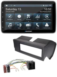 Blaupunkt USB DAB SD MP3 Bluetooth Autoradio für Fiat Panda (bis 2002) - schwarz